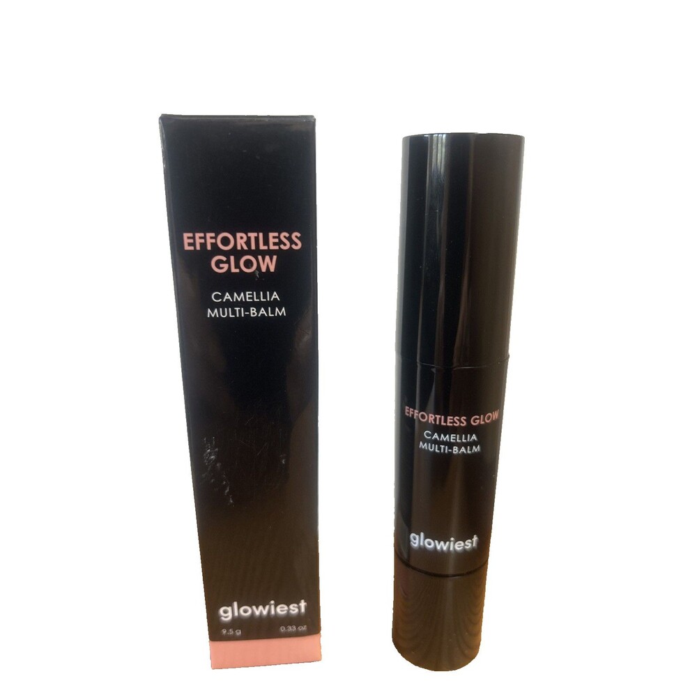 Glowiest EFFORTLESS GLOW CAMELLIA MULTI-BALM Pink Crush - Face, Eyes & Lips NIB